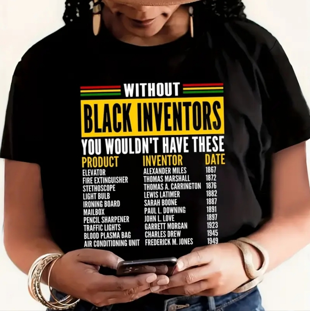 Black Inventors Graphic T-Shirt